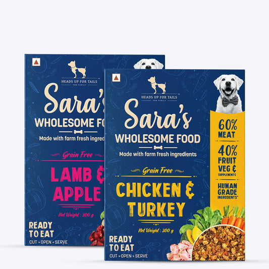 HUFT Sara’s Wholesome Grain-Free Dog Food Combo - Heads Up For Tails