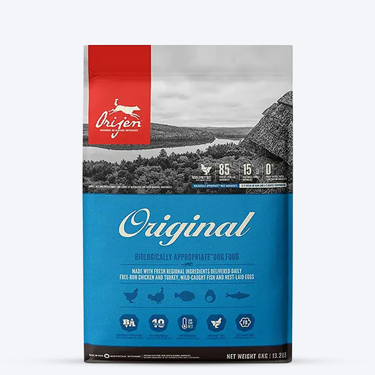 Orijen Original Grain Free Dry Dog Food (All Breeds & Ages) - Heads Up For Tails